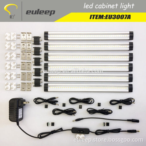 led under Cabinet Lighting Dimmable Warm White, 12W/16W/24W, 3/4/6 Panels linkable